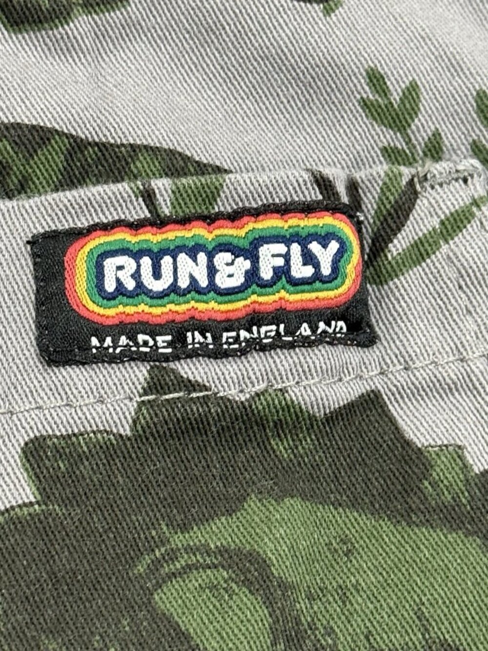 Run & Fly Adventure Dinosaur Stretch Dungarees Gray Overalls Size XS - Picture 4 of 9